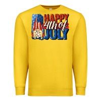 Lemon Happy 4th of july gnome Premium Sweatshirt - CowGirlArtShop