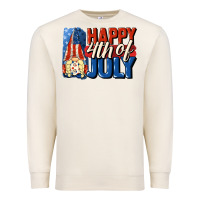Sandshell Happy 4th of july gnome Premium Sweatshirt - CowGirlArtShop