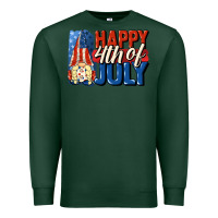 Sports Green Happy 4th of july gnome Premium Sweatshirt - CowGirlArtShop