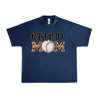 Navy baseball mom Urban Heavy Tee - AdoDesignShop