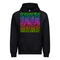 Black tiger glitter seamless pattern Urban Hoodie - BundleAndBundleShop