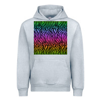 Heather Grey tiger glitter seamless pattern Urban Hoodie - BundleAndBundleShop