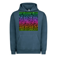 Pigment Midnight Navy tiger glitter seamless pattern Urban Hoodie - BundleAndBundleShop