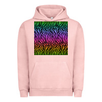 Pigment Salmon tiger glitter seamless pattern Urban Hoodie - BundleAndBundleShop