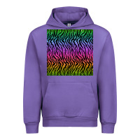 Tulip tiger glitter seamless pattern Urban Hoodie - BundleAndBundleShop