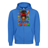 True Royal santas favorite cat mom Zipper Hoodie - texasbilliewilder