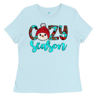 Baby Blue cozy season Ladies Tee - JahusDesignShop