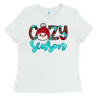 White cozy season Ladies Tee - JahusDesignShop