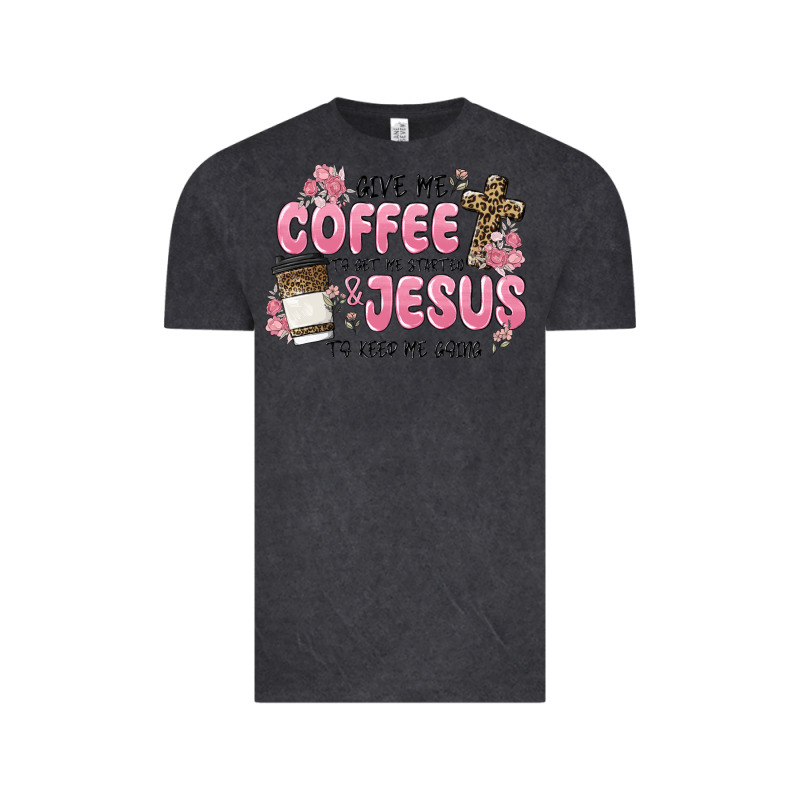 Give Me Coffee Jesus Vintage Tee by MaliasSmallBusiness | Teevron