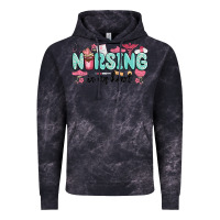 Cloud Black nursing in my heart Vintage Hoodie - MaliasSmallBusiness