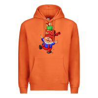 Carrot cute christmas gnome Premium Hoodie - CowGirlArtShop