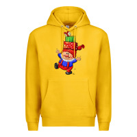 Lemon cute christmas gnome Premium Hoodie - CowGirlArtShop