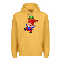 Mustard cute christmas gnome Premium Hoodie - CowGirlArtShop