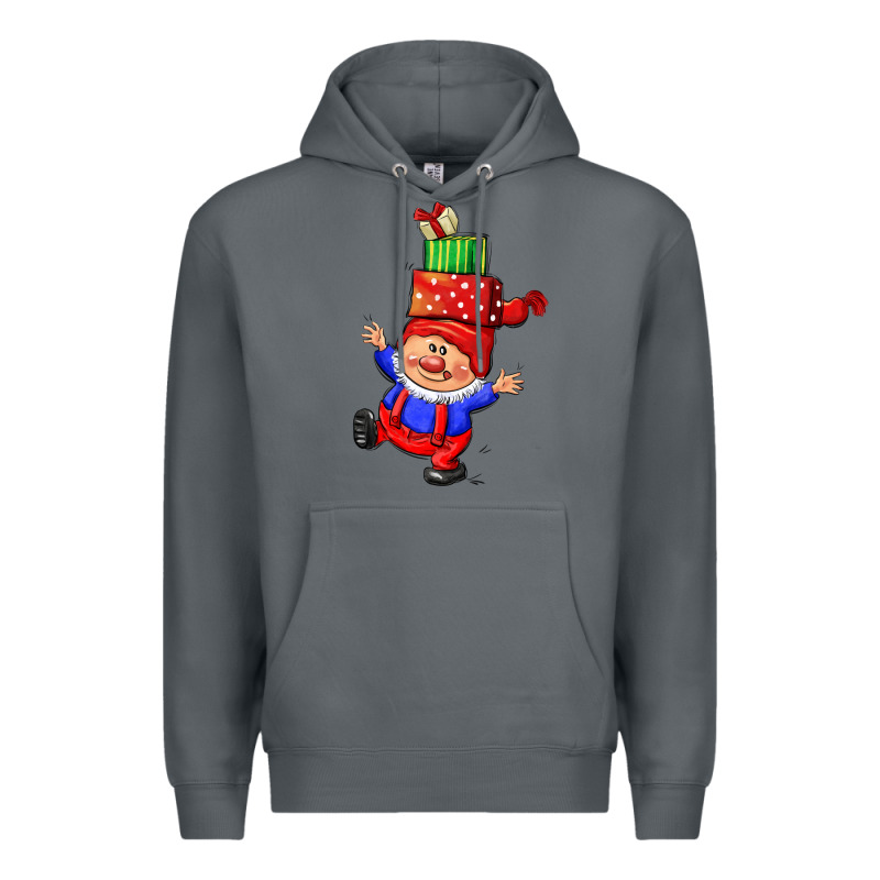 Cute Christmas Gnome Premium Hoodie by CowGirlArtShop | Teevron
