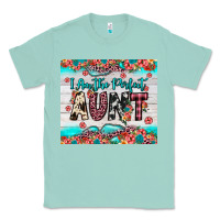 Seafoam i am perfect aunt Classic Tee - JahusDesignShop