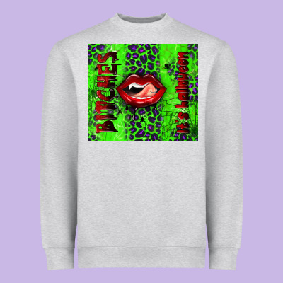 It's Halloween Bitches Tumbler Heavyweight Sweatshirt Designed By Bundleandbundleshop