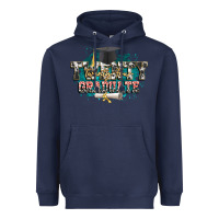 Navy Twenty twenty four graduate Heavyweight Hoodie - CowGirlArtShop