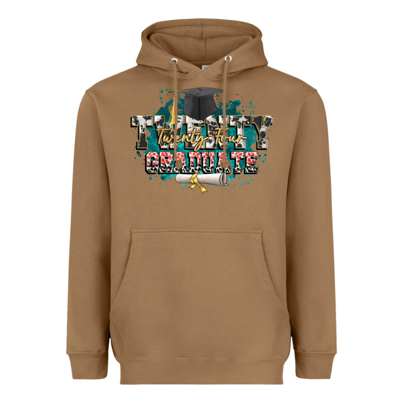 Twenty Twenty Four Graduate Heavyweight Hoodie by CowGirlArtShop | Teevron