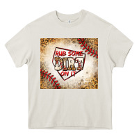 Cream rub some dirt on it baseball Heavy Core Tee - Jasminsmagicworld