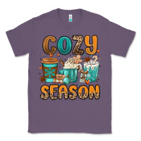 Lavender cozy season winter coffee cups Classic Tee - MaliasSmallBusiness
