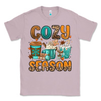 Lilac cozy season winter coffee cups Classic Tee - MaliasSmallBusiness