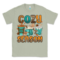 Matcha cozy season winter coffee cups Classic Tee - MaliasSmallBusiness