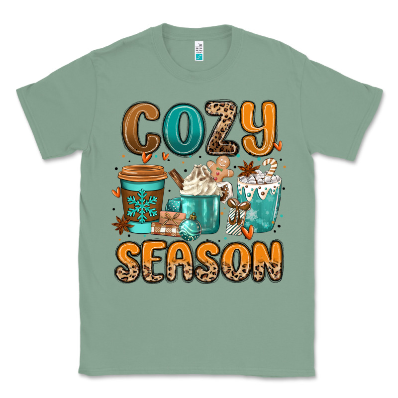 Cozy Season Winter Coffee Cups Classic Tee by MaliasSmallBusiness | Teevron