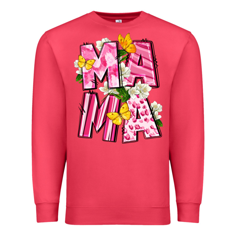 Mama Mother's Day Premium Sweatshirt by CowGirlArtShop | Teevron
