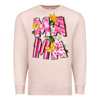Pale Pink Mama Mother's Day Premium Sweatshirt - CowGirlArtShop