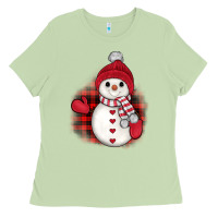 Matcha christmas snowman Ladies Tee - JahusDesignShop