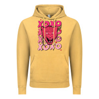 Vintage Mustard valentine Vintage Hoodie - MaliasSmallBusiness