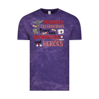 Cloud Purple pharmacy technicians Vintage Tee - MaliasSmallBusiness