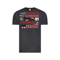 Vintage Black pharmacy technicians Vintage Tee - MaliasSmallBusiness
