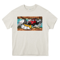 Snow Truck Sippy Cup Heavy Core Tee | Teevron