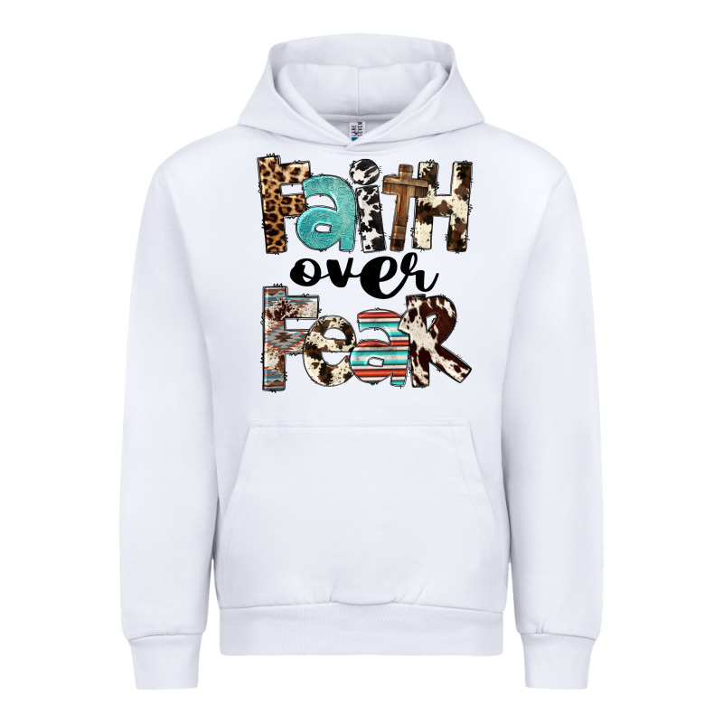 Faith Over Fear Urban Hoodie by FaDigitalArtStudio | Teevron