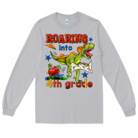 Moon Dust roaring into 4th grade Long Sleeve Tee - BundleAndBundleShop