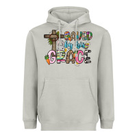 Moon Dust Saved by his grace Easter Day Heavyweight Hoodie - HowdyJamesFarm