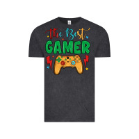 Vintage Black the best gamer Vintage Tee - JahusDesignShop
