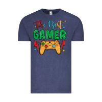 Vintage Denim the best gamer Vintage Tee - JahusDesignShop