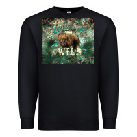 Black Stay wild Bear tumbler Premium Sweatshirt - HowdyJamesFarm