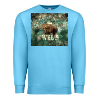 Ocean Blue Stay wild Bear tumbler Premium Sweatshirt - HowdyJamesFarm