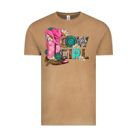 Vintage Camel western cowgirl Vintage Tee - NancyCooperArtShop