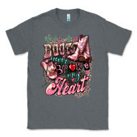 Charcoal Heather boots never broke my heart Classic Tee - NancyCooperArtShop