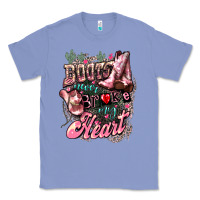 Colony Blue boots never broke my heart Classic Tee - NancyCooperArtShop