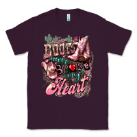 Plum boots never broke my heart Classic Tee - NancyCooperArtShop