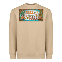Mushroom fall sweet fall license plate Heavyweight Sweatshirt - BundleAndBundleShop