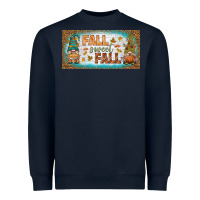 Navy fall sweet fall license plate Heavyweight Sweatshirt - BundleAndBundleShop