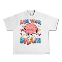 Lunar Rock kiss your brain Urban Heavy Tee - MaliasSmallBusiness