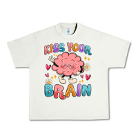 Pistachio kiss your brain Urban Heavy Tee - MaliasSmallBusiness