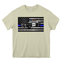 Mossy thin blue line police car sippy cup Heavy Core Tee - Artiststas